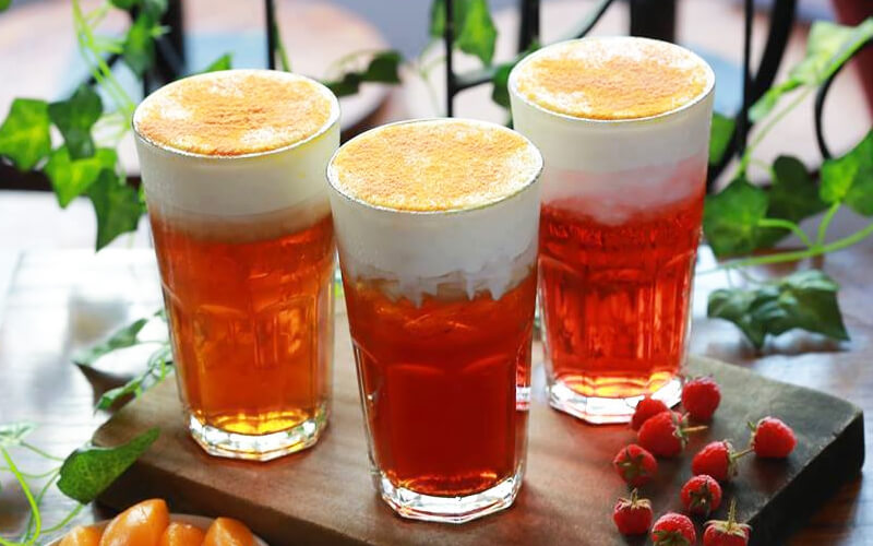 Milk foam l&agrave; g&igrave;
